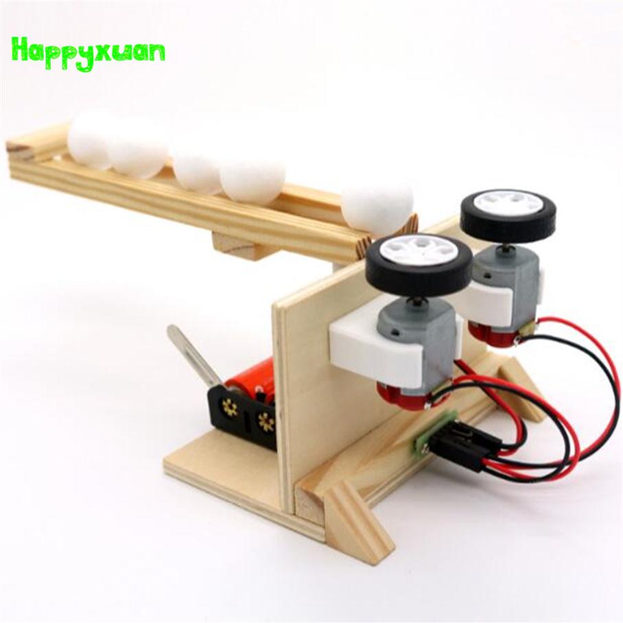

Happyxuan Making Ball Emitter DIY Science Technology Experiment Handmade Toy for Boys Assembling Electric Kit for Children Educati232Q