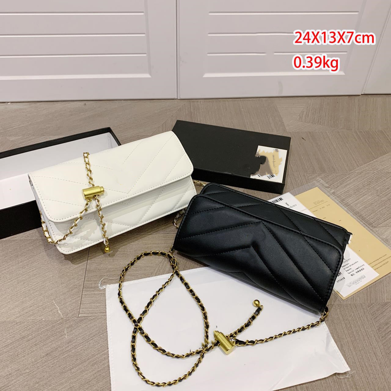 

Luxury Women letter satchel 2022 metal chian handbags lady PU leather messenger square bag A8814, Mixed color