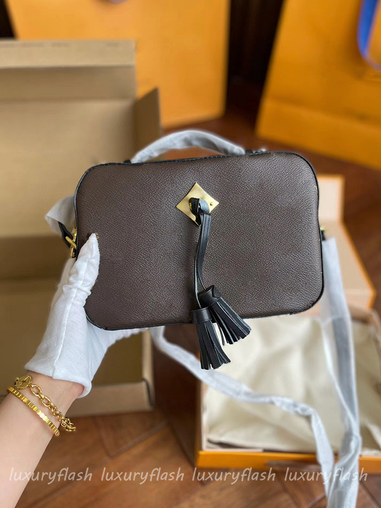 

Vintage Designer Crossbody Bags Women Classic Tassel Camera Bag Fashion 2022 New Square Handbags Tote High Quality Ladies Purses, Box(not sold separately)