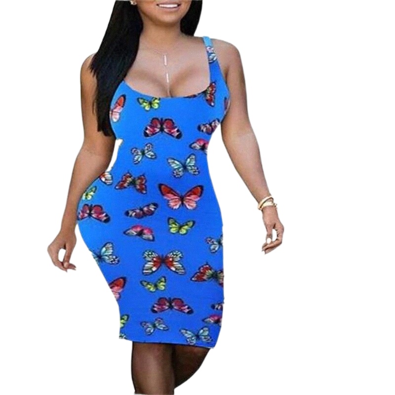 women's Casual Dress Knee Length Dress Light Pink Blue White Black Sleeveless Solid Color Print Summer Crew Neck Personalized Casual Modern-image-761452528