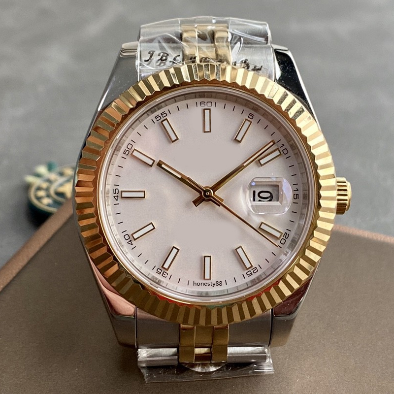 

Log men's watch luxury 41mm automatic machinery high quality stainless steel strap sapphire mirror business office watch folding buckle Montre De Luxe watches