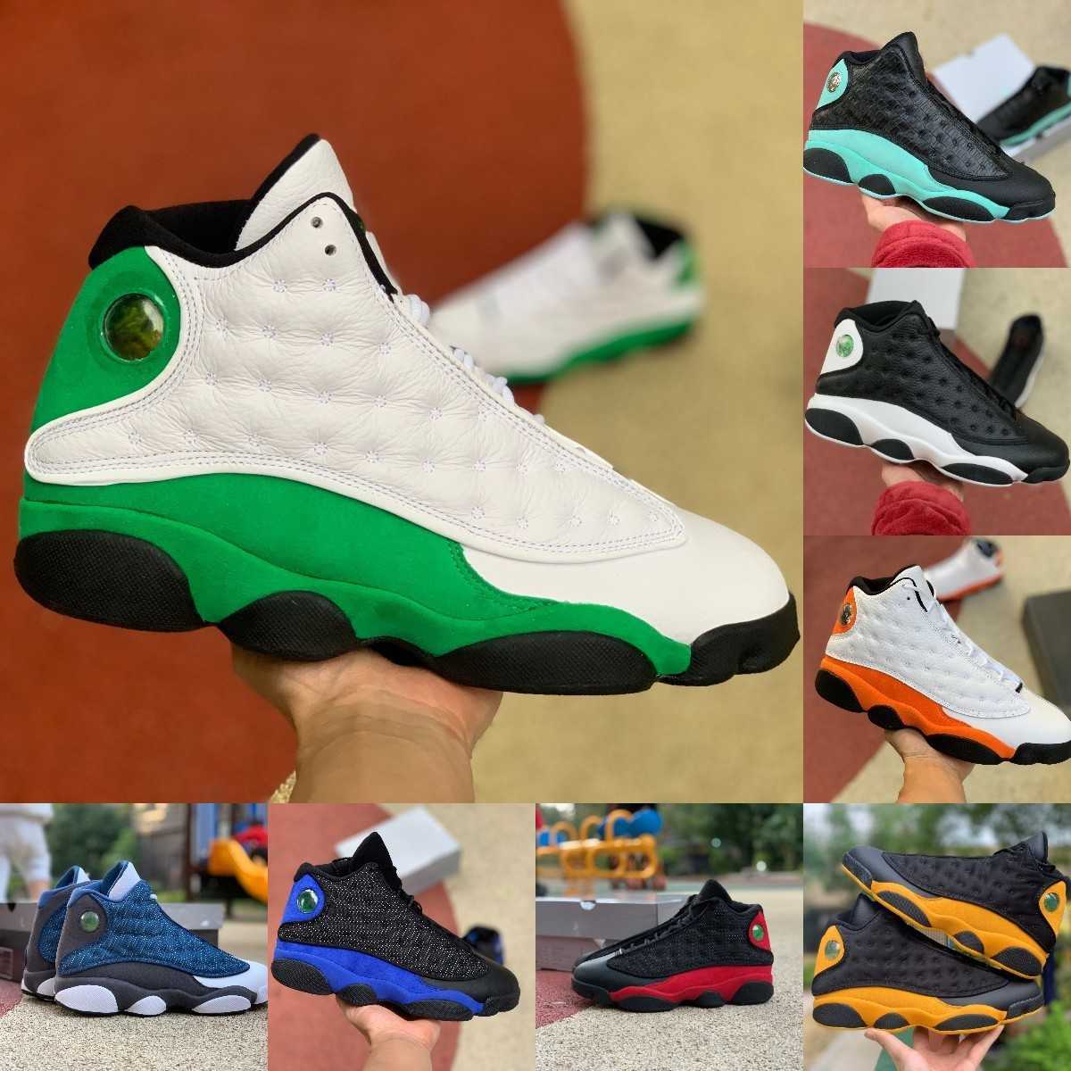 

Jumpman 13 13S Basketball Shoes Mens Sandals High Dark Powder Blue Flint Bred Island Green Red Dirty Starfish Black Cat Court Purple Chicago Trainer Sneakers Y55, Please contact us
