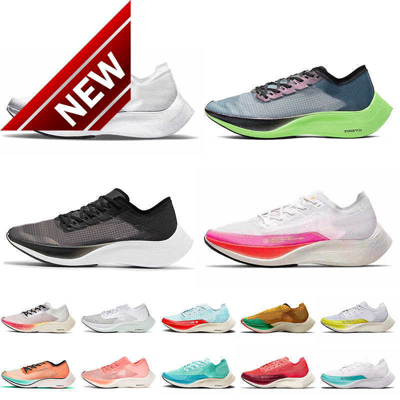 

ZoomX Vaporfly Next% 2 pegasus Women Mens Running Shoes Valerian Blue Black White Metallic Silver Authentic Marathon Athletic Jogging Sports, B19 obsidian 36-45