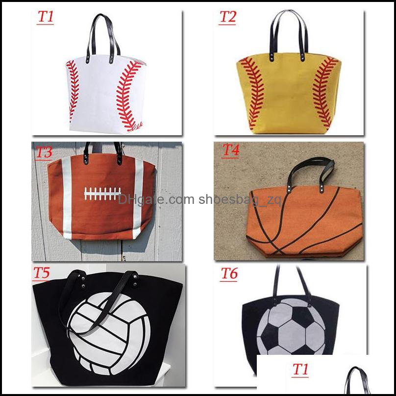 

Cycling Bags SportOutdoor Packs Bags Lage Accessories Kids White Baseball Jewelry Packaging Blanks Canvas Sports Softball Tote Bag For C, Red