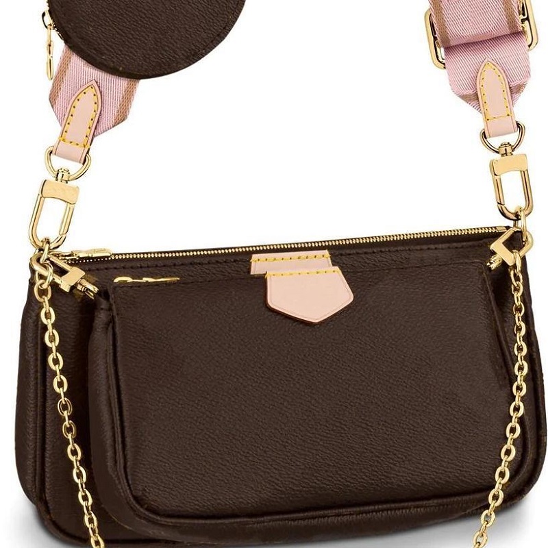 

Luxury crossbody bags for women designer multi pochette womens brown accessoires sale key pouch make up nylon cream pink black multiple beige 3 in 1 piece shoulder bag, Ask me for pictures