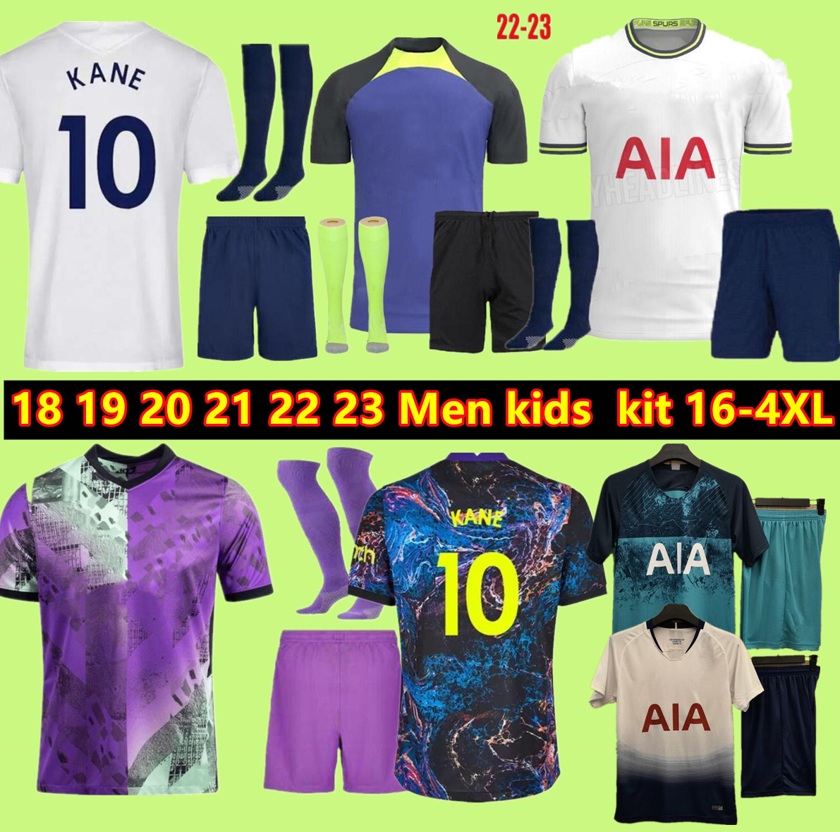 

2022 SON KANE soccer jersey DELE NDOMBELE HOJBJERG BERGWIJN LO CELSO 22 23 TOttENHAM LUCAS player fans football shirts 18-19 uniforms men + kids kit Tottenhames, Red