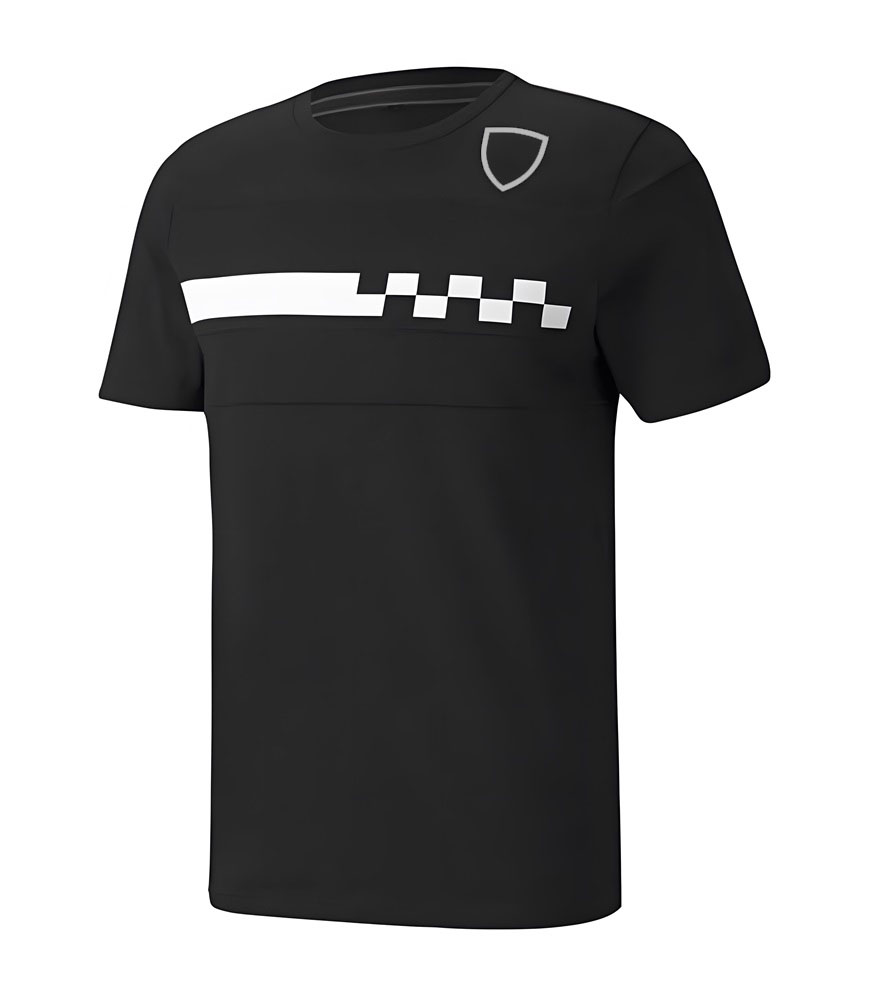 

2022 red F1 T-shirt racing polo Formula 1 team uniform overalls Leclerc lapel short-sleeved official with the same custom cycling clothing