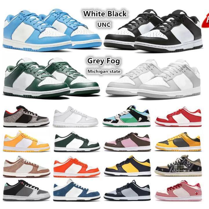 

Sandals Designer mens running shoes sneakers white black Grey Fog UNC University blue low platform Syracuse Michigan sail men women trainers sports, 33