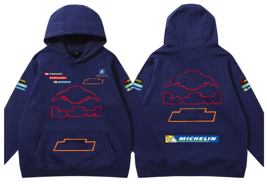 

F1 new motorcycle riding hoodie warm windproof sweater