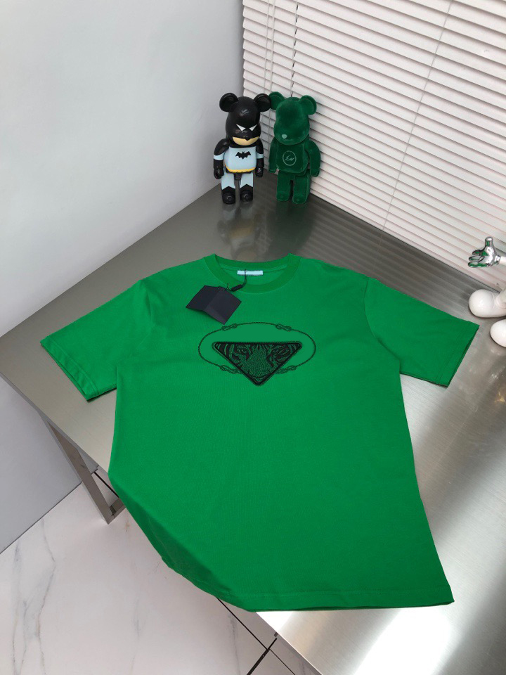 

2022 round neck Men's Plus Tees & Polos with cotton printing and embroidery, 100% replica of European size t-shirts 054