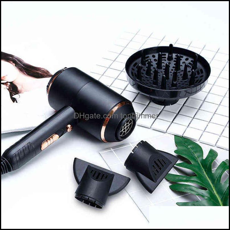 

Hair Dryers Care Styling Tools Products Professional Dryer Powerf 4000 Wind Power Electric Blow /Cold Air Hairdryer No Injury Water Ions D