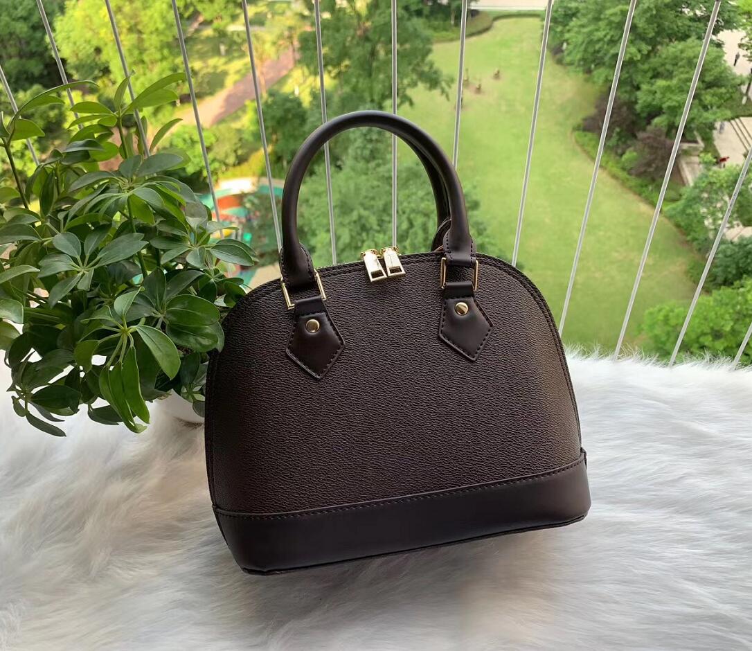 

Designers Alma BB 25cm Shell Bag luxury Designer handbags Women Shoulder Bags handbag With key Lock shoulder strap, Old flower