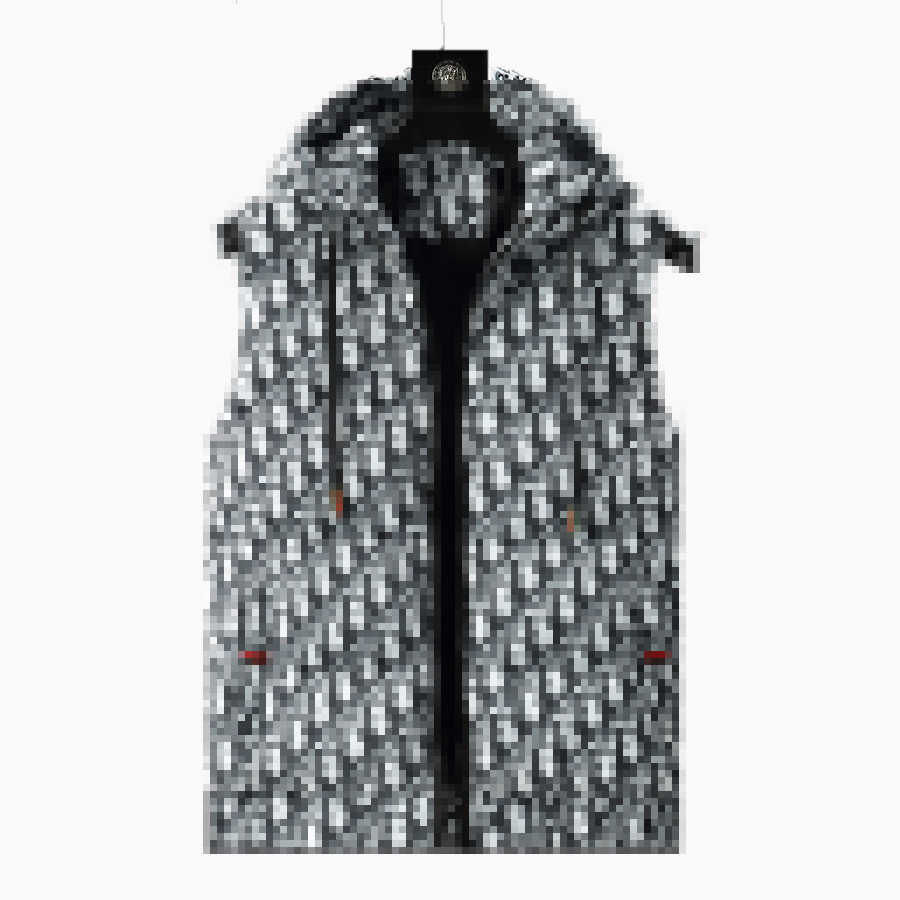 

Luxury Vest Classic Hooded Down Jacket for Men Outerwear and Women Fashion Casual Warm Short Jacket Winter Coat Parka Size M-3XL