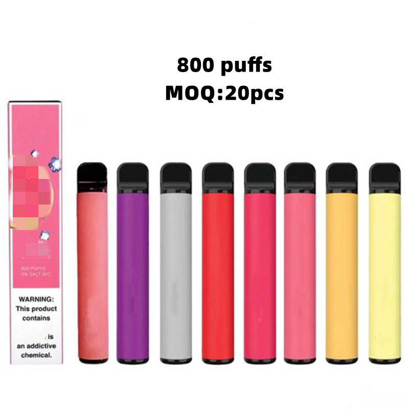 

Puffs Plus wholesale disposable vape pen 550mAh Battery Cigarette 3.5ml 800puffs 24 Colors E Cigarette 10 piece MOQ xxl elf bar disposables vapes
