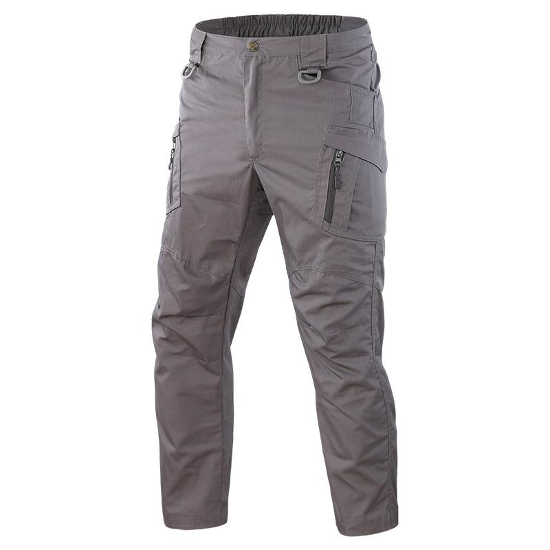 

Men' Pants Men Cargo Elastic Multi-Pockets Military Tactical Trousers Male Outdoor Joggers Waterproof Pant Hiking WorkingMen