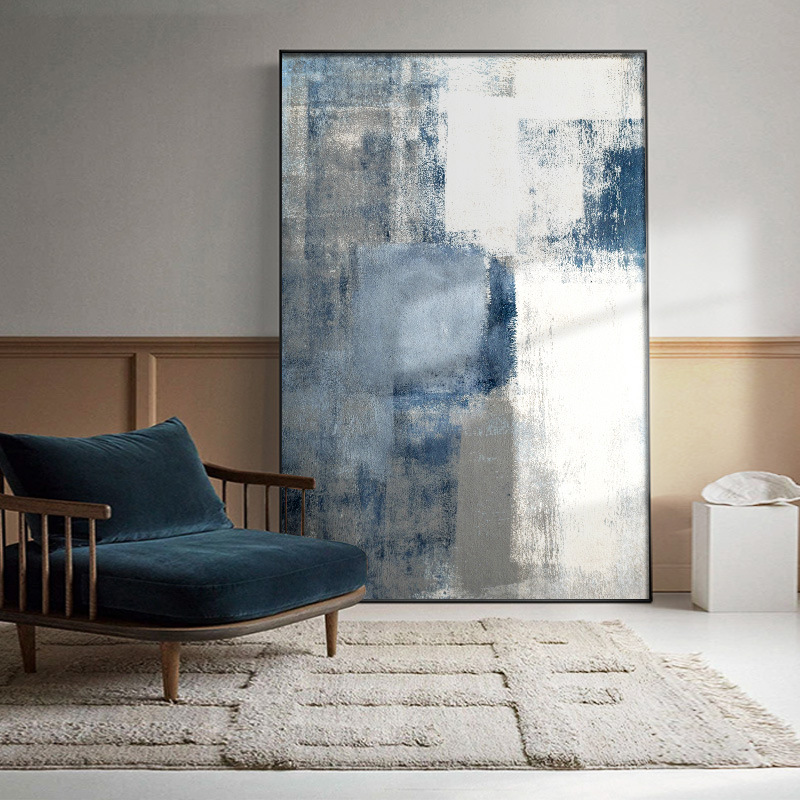 

Grigio geometria astratta combinazione moderna tela pittura Poster stampa Nordic Wall Art Picture soggiorno Home Office Decoratio