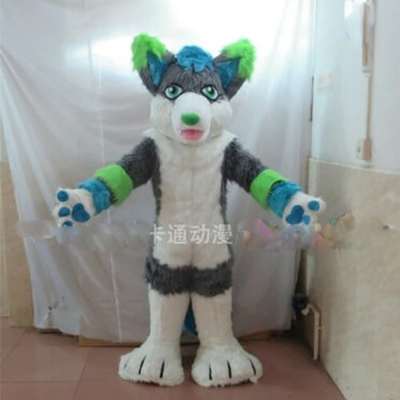 

Fox Dog Mascot Costume Suits Party Game Dress Outfits Clothing Ad, As pic