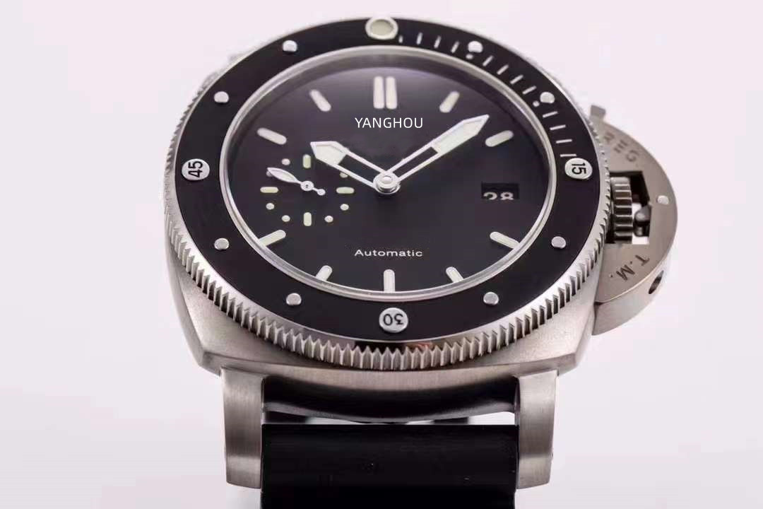 

VS Factory 47mm Pam00389 Casual Watch Titanium Luxury Watches Sapphire Crystal Waterproof Swiss P9000 Automatic Mechanical Solid Case Back Pam389 watches, Blue