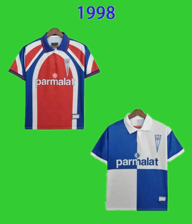 

Retro Version 1998 CD Universidad Católica Thailand Soccer Jersey La Católica 98 Chile Univ Catolica Vintage Camiseta de fútbol Classic football shirts red white blue, 1998 away
