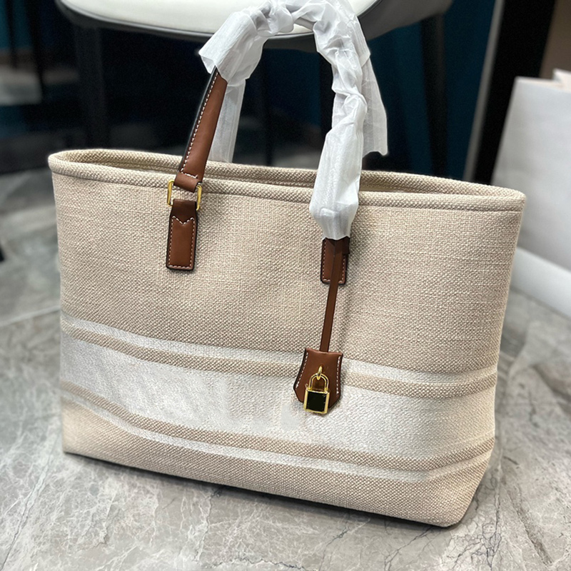 

2022 Women Handbag Tote Bag Horizon Cabas Canvas Tan Bags Large Designer Handbags Designers Shoulder Crossbody Purses 2203265, Ship by fedex