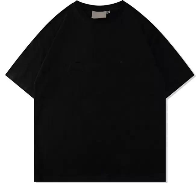 Men Tshirt Designer Tide T Shirts Chest Letter Laminated Print Short Sleeve High Street Loose Oversize Casual T-shirt 100% Pure Cotton Tops Desig
