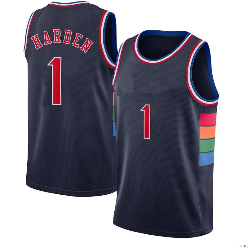 

1 Jame man Harden Jersey joel 21 embiid Allen 3 Iverson Basketball Jerseys Tyrese 0 Maxey 000, New