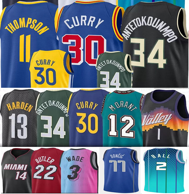 

Basketball Jerseys Ja 12 Morant Jayson Devin Butler Doncic Durant Stephen Herro Curry Iverson Chris Booker Jimmy DeRozan Paul Tatum Joel Embiid Harden Tyrese Maxey, As