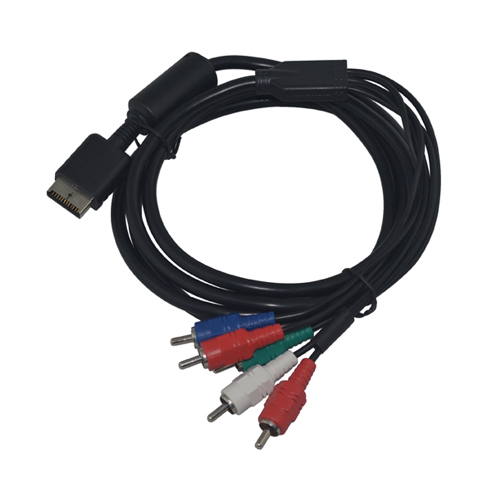 

5RCA Component AV Audio Video HD TV Cable For PS2 game console