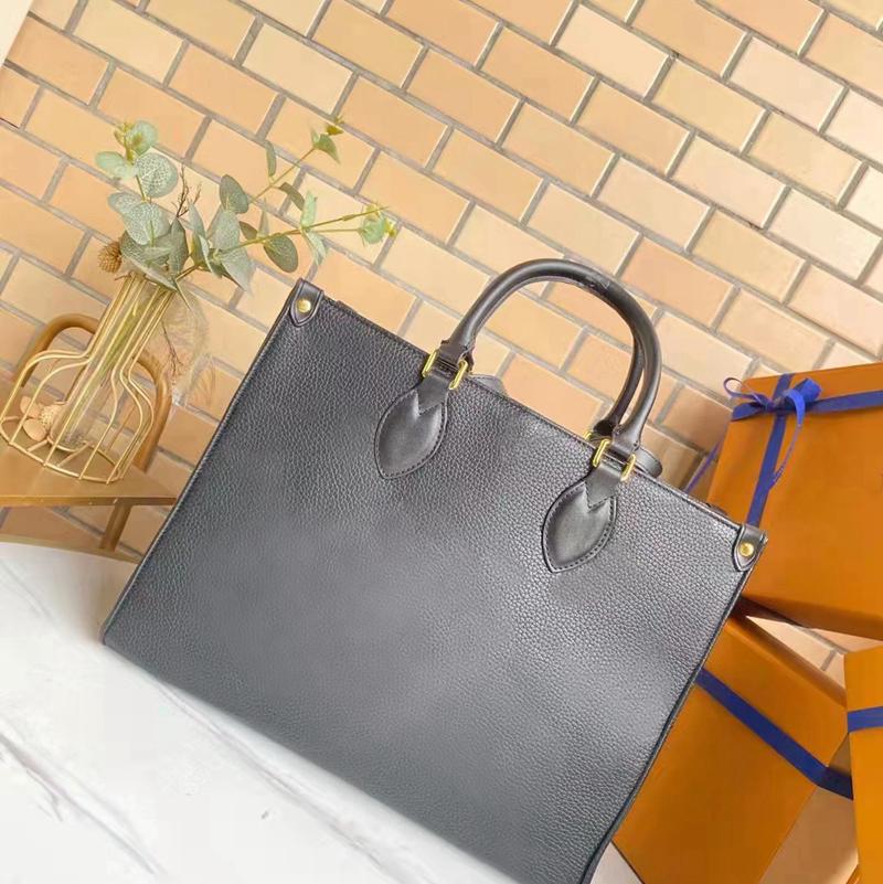 

Wholesale High-end Tote Shopping Bag for Women Leather Shoulder Bags Lady Woman Handbags Presbyopic Purse Messenge Handbag, Brown handle