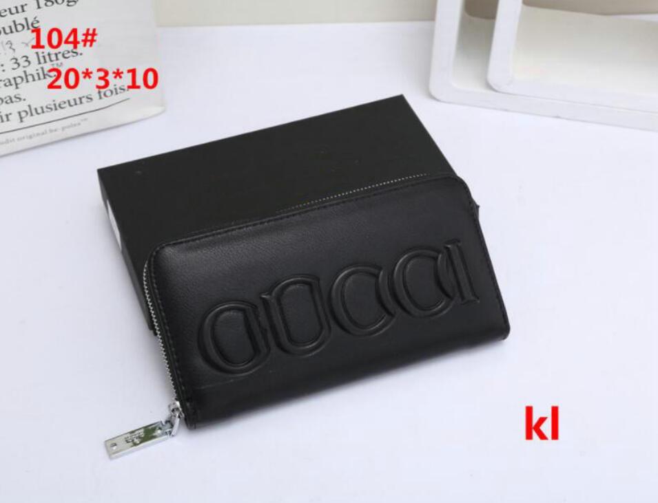 

Mens Black Latest Long Wallet for Women Designer Purse Zipper Bag Ladies Card Holder Pocket Top Quality Coin Hold Credit card holder