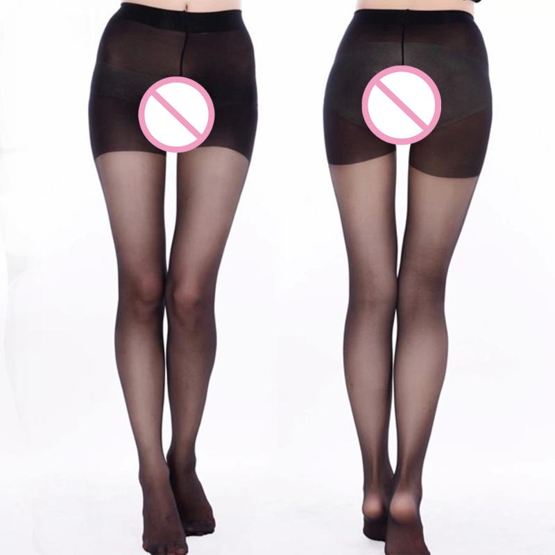 

Socks & Hosiery Sexy Girl Elasticity Ultra-thin Breathable Double Open Crotch Silk Stockings With Holes Women Tigthts PantyhoseSocks, Beige