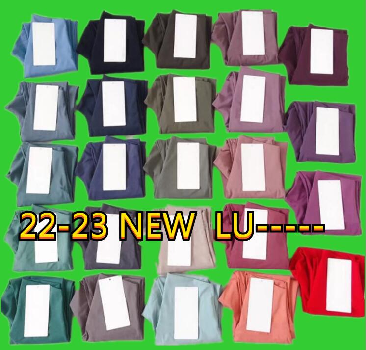 

LU- Women yoga Outfit suit pants High Waist Sports Raising Hips Gym Wear Leggings Elastic Fitness Tights Workout set, 000