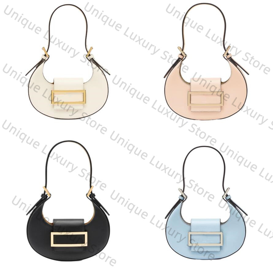 

Cookie Mini Hobo Bag Leather Handbag FF Clasp Gold-finish Metalware Womens Luxury Shoulder Bags Large Capacity Ladies Tote Clutch Bags, 01