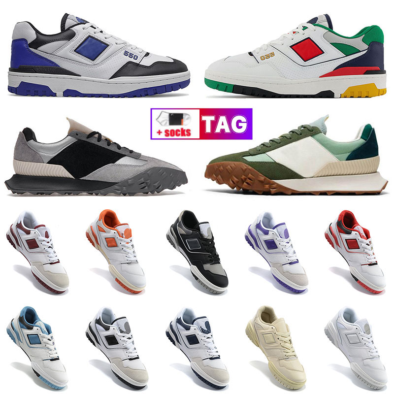 

top quality mens womens N550 550s Running Shoes Oak Leaf Green White Team Red Royal UNC Blue MoonBeam Black Ascent Castlerock Year of the Tiger Sneakers Designer Shoe, B04 36-45 navy blue
