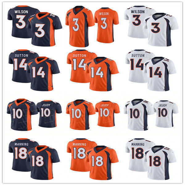 

custom 3 Russell Wilson 2 Patrick Surtain II Denver''Broncos''7 John Elway 33 Javonte Williams 14 Courtland Sutton 10 Jerry Jeudy Football Jersey, Colour