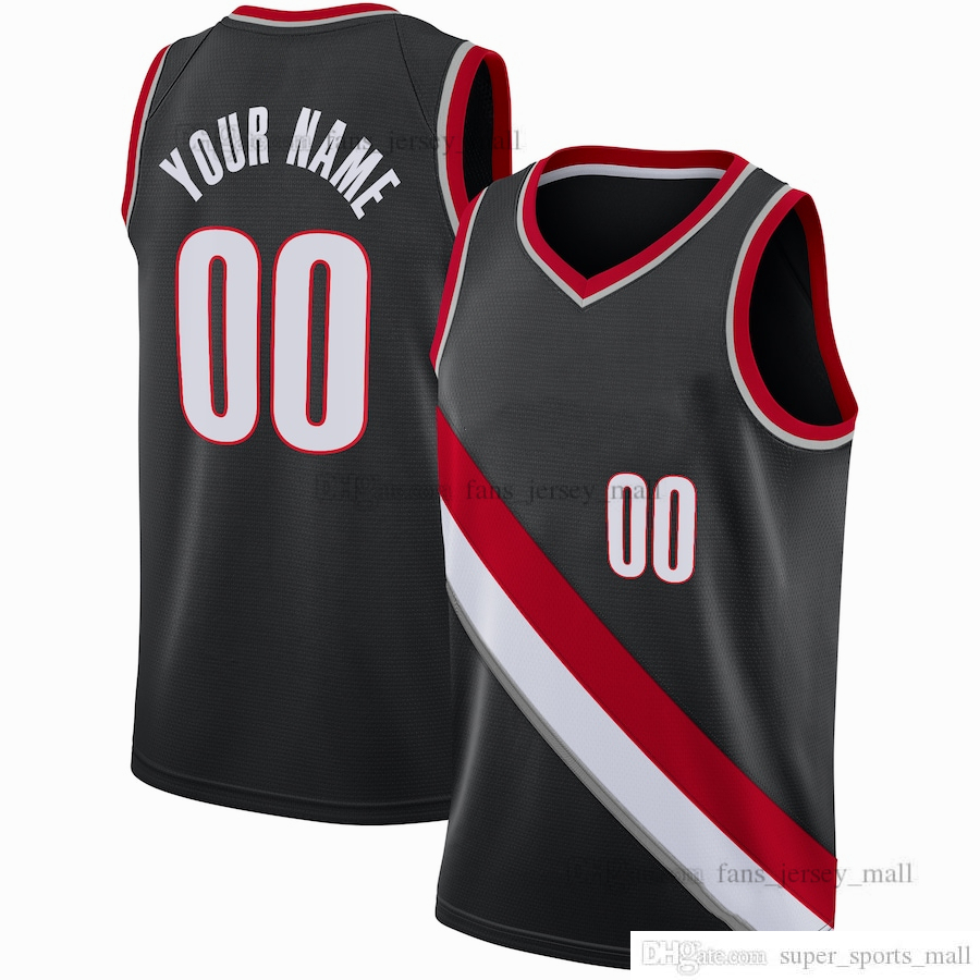

Printed Custom DIY Design Basketball Jerseys Customization Team Uniforms Print Personalized Letters Name and Number Mens Women Kids Youth Portland 103105
