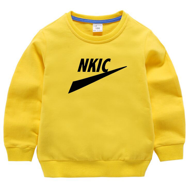 Baby Kids Sweatshirts Boy Girl Clothes Hooded Letter Hello Solid Plain Hoodie Children's Pullover Tops Autumn Early Winter Hoodies Coat-image-759934160