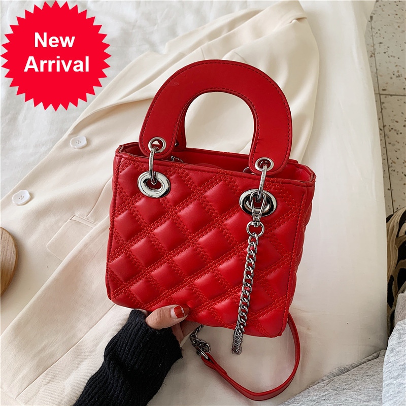 

Tide Brand Wholesale Embroidered Thread Women's New Princess Diana Messenger Fashion Trend Shoulder Crossbody Bags, White