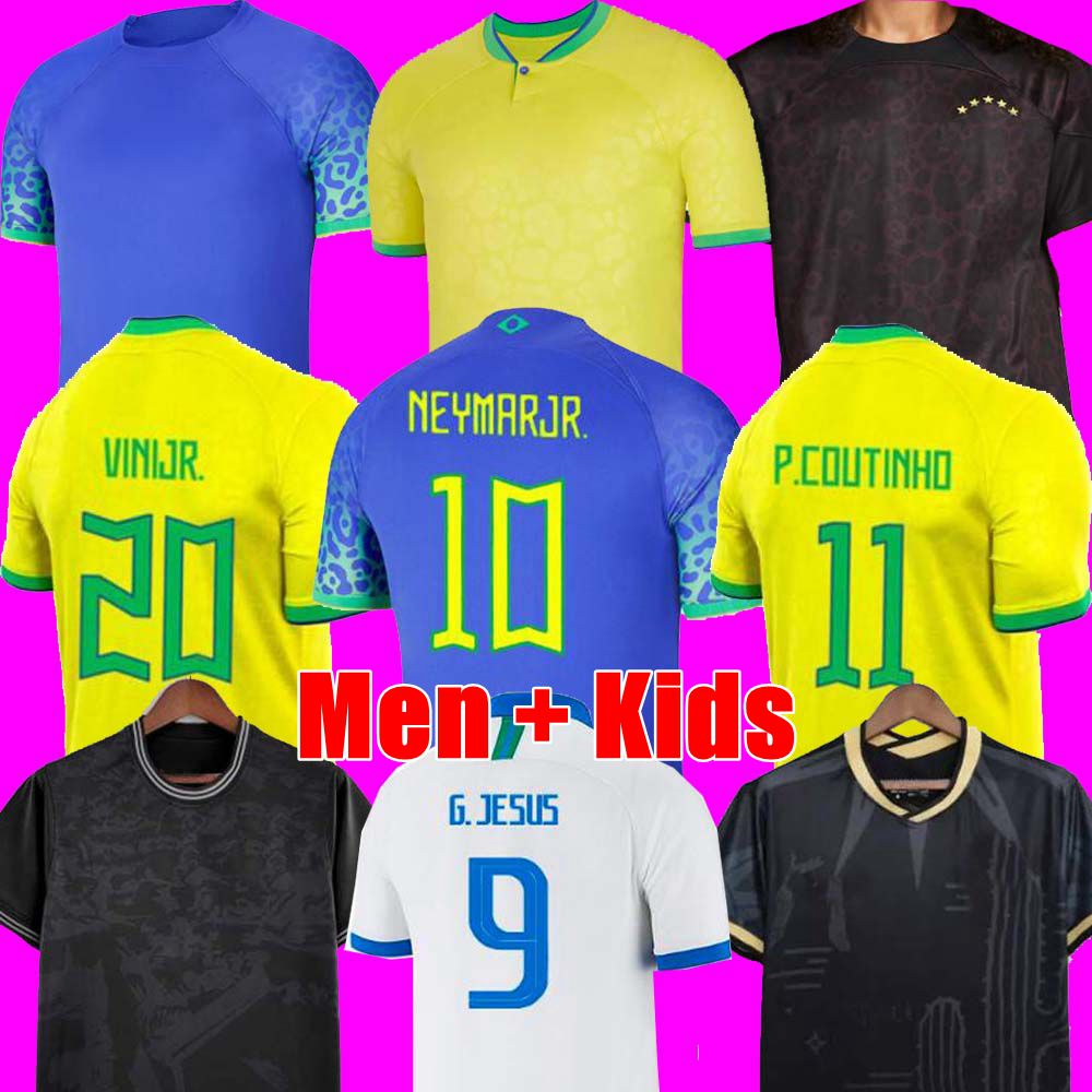 

2022 2023 Camiseta de futbol PAQUETA COUTINHO football shirt soccer jersey maillots de football MARQUINHOS VINI JR SILVA brasil PAQUETA RICHARLISON bRAZILS, 2022 home adult