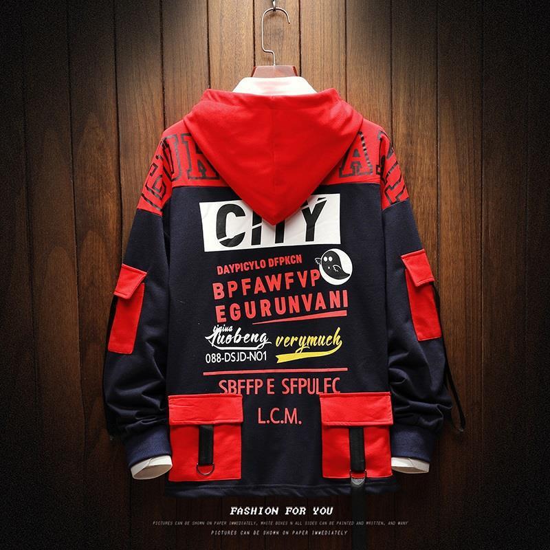

Men's Hoodies & Sweatshirts Men's Men 2022 Autumn Sweatshirt Male Hip Hop Harajuku Japanese Streetwear Black Hoodie Man Y248Men's, Blue
