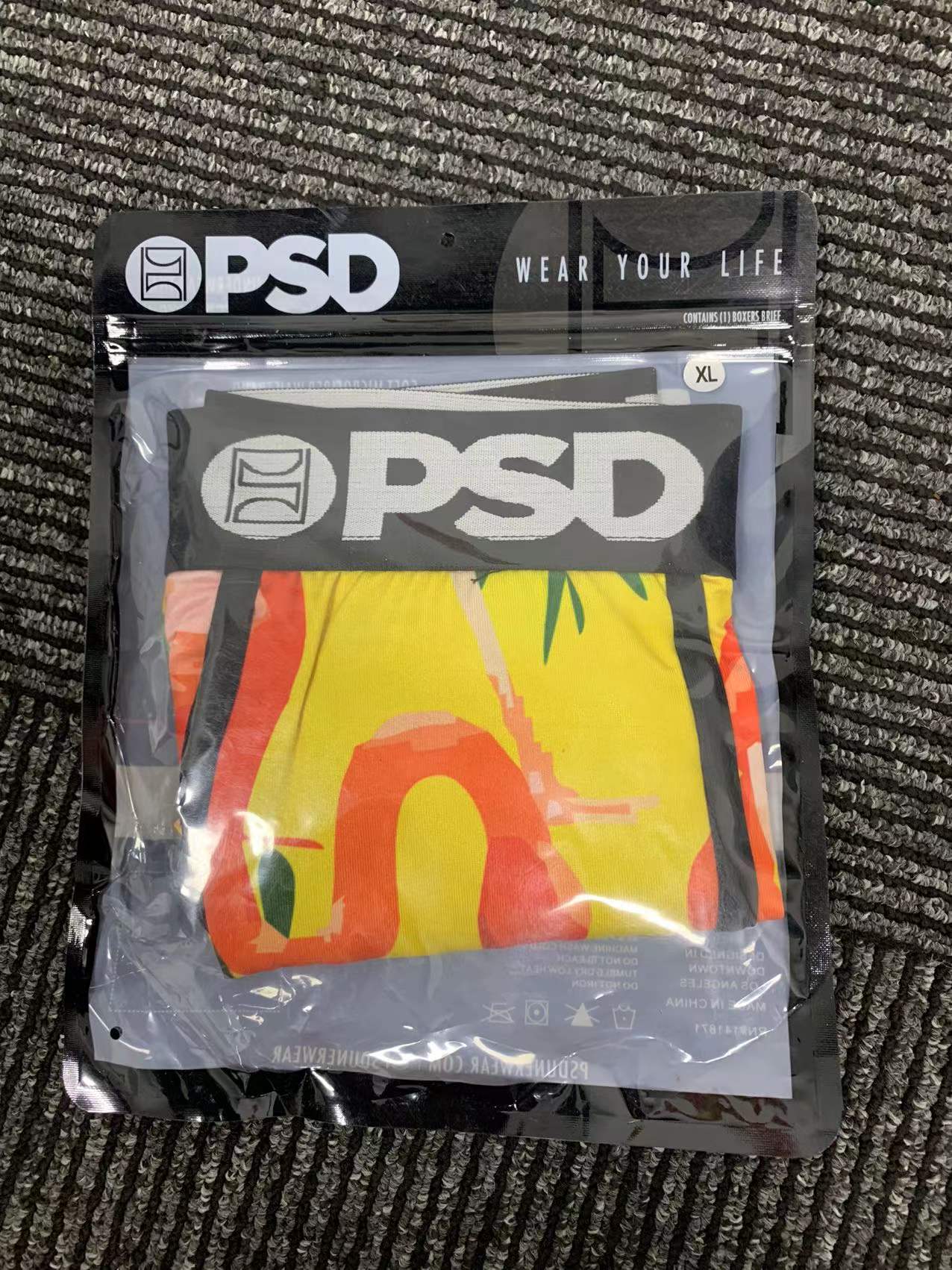 PSD Shorts Underwear Underpants Stretch Fabric Wholesale Vendor Men High Quality Comfort Waistband Boxers