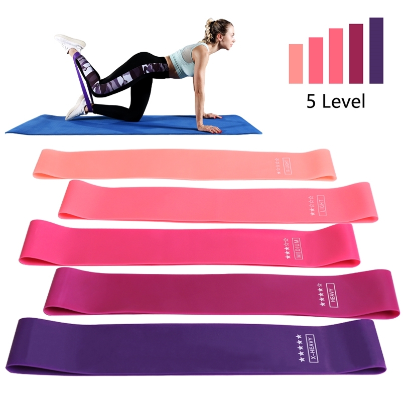 

Fitness Elastic Resistance Bands Crossfit Exercise Rubber Bands Training Workout Fitness Gum Sport Yoga Strength Gym Equipment 220615, Black