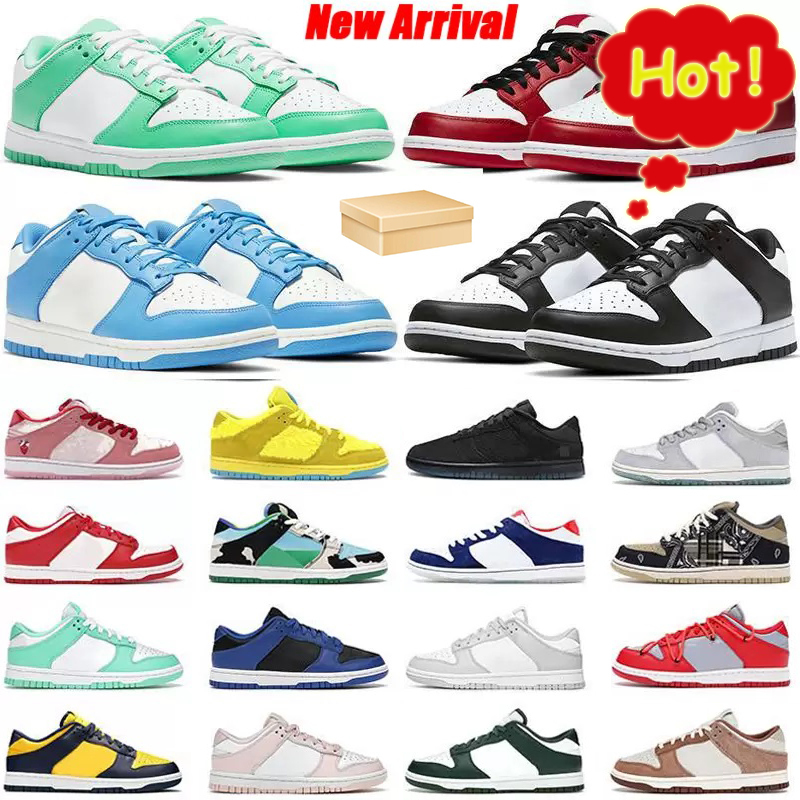 

Sandals 2023 Low Running shoes for men women UNC Halloween Panda Pigeon Black White Photon Dust Kentucky Medium Curry womens sports sneakers trainer, 27