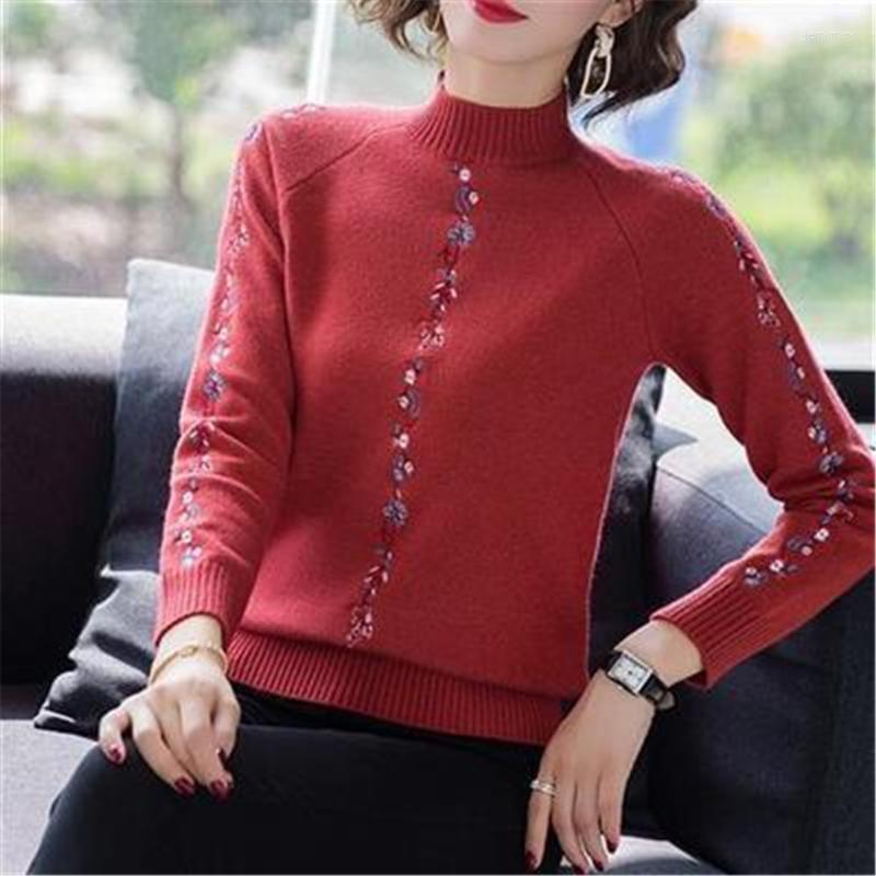 

Women's Sweaters Casual Thick Solid Color Long Sleeve Plus Size Warm Ladies Pullover Autumn Winter Sweater Women Knitted LooseWomen's Jemi22, Black