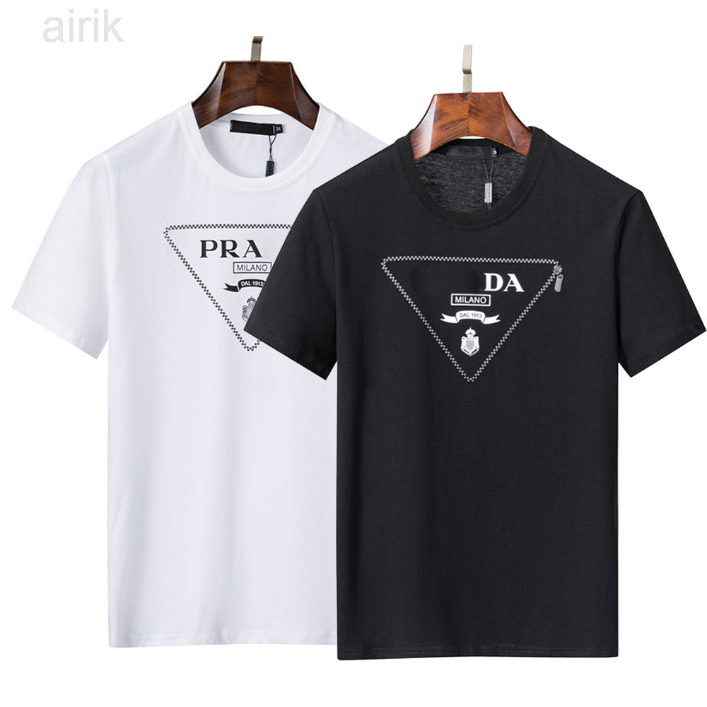 

2022 Designer Brand Tees T Shirts Top Quality Pure Cotton Short Sleeve Shirt Letter Icon Printed Summer Casual Comfort Men Clothing Size, White