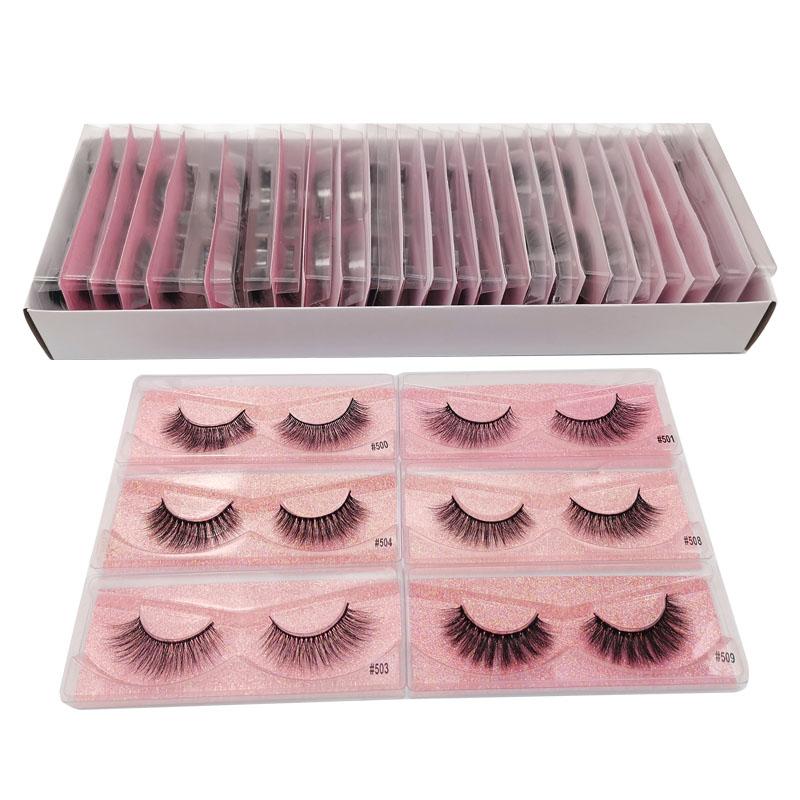 

False Eyelashes Wholesale Mink 3d Lashes In Bulk Makeup EyelashFalse