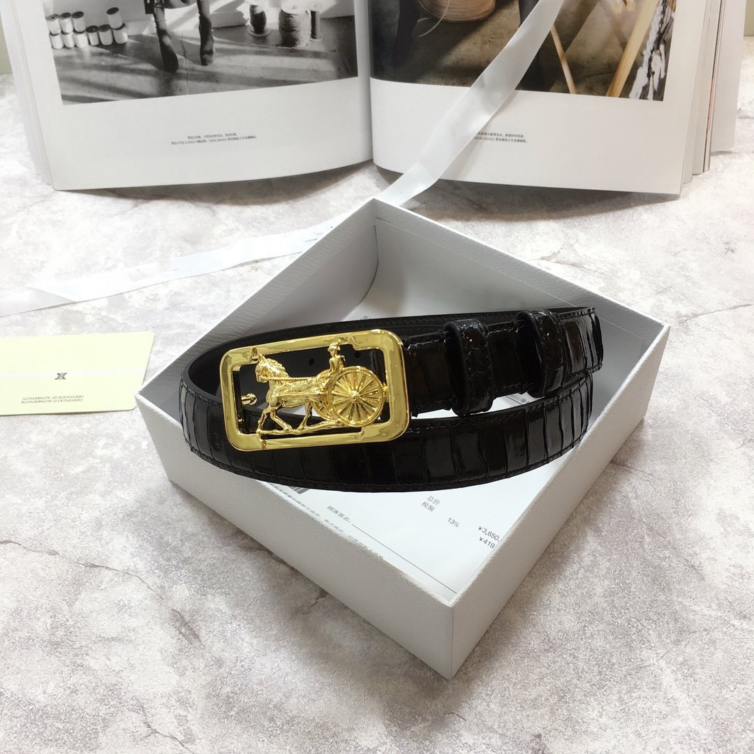 

CELLNE girl girdle leather Calfskin belt ladies belt width 25MM lady wastband official high end replica TOP waistband soft highest counter quality 0020, With box