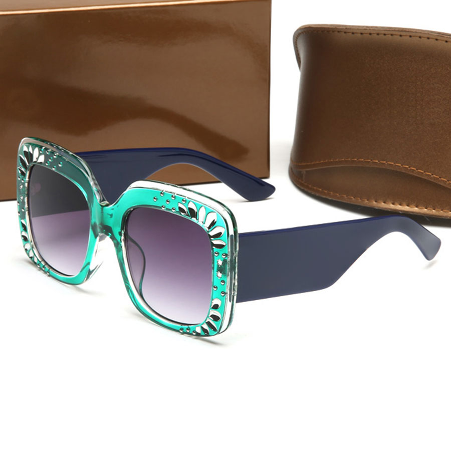 Designer lunettes de soleil mode hommes femmes Top qualité lunettes de soleil lunettes plage Adumbral 5 couleurs en option