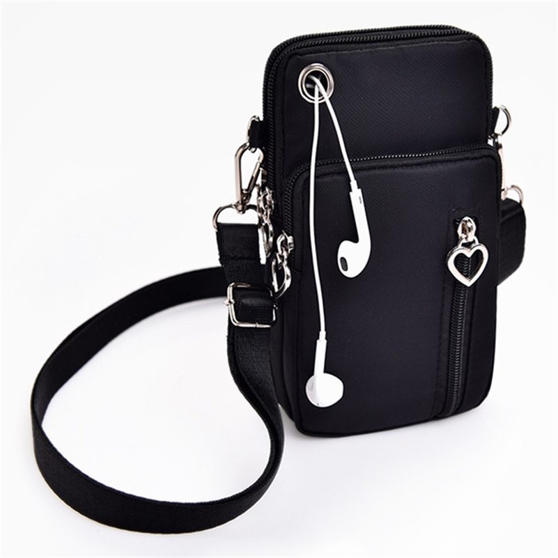

Woman Messenger Bag Small Shoulder Diagonal Multi Function Mobile Phone Outdoor Earphone Pouch Sports 220617, Nvay s