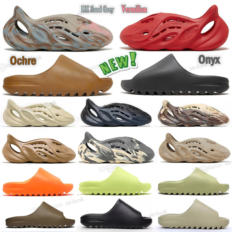 

2022 Onyx Vermillion Mineral Blue MX Sand Grey Sandals Foam Ochre Slides Earth Brown MXT Cream Moon Gray Clay Desert Ararat Sand Slider Mens Women Runr Stone Sage Slide, I need look other product